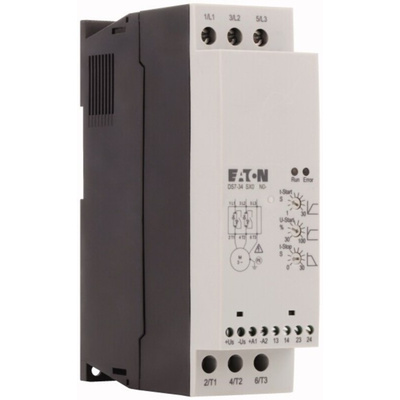 Eaton Soft Starter, Soft Start, 7.5 kW, 460 V ac, 3 Phase, IP20