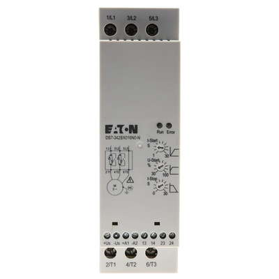 Eaton Soft Starter, Soft Start, 7.5 kW, 460 V ac, 3 Phase, IP20