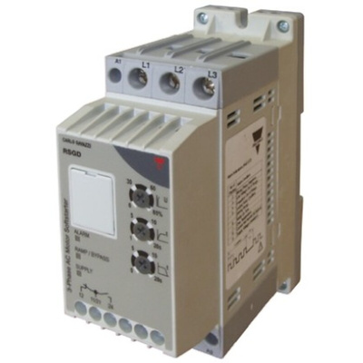 Carlo Gavazzi Soft Starter, Soft Start, 4 kW, 400 V ac, 3 Phase, IP20