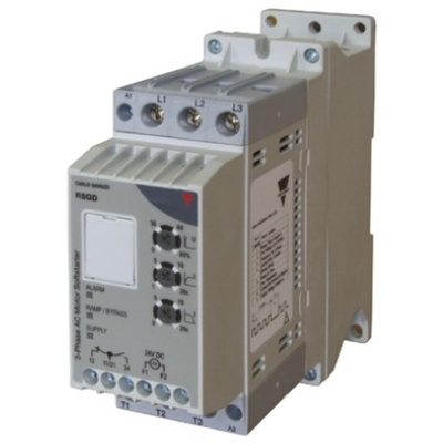 Carlo Gavazzi Soft Starter, Soft Start, 11 kW, 400 V ac, 3 Phase, IP20