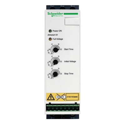 Schneider Electric Soft Start, Soft Start, 7.5 kW, 240 V ac, 3 Phase, IP20