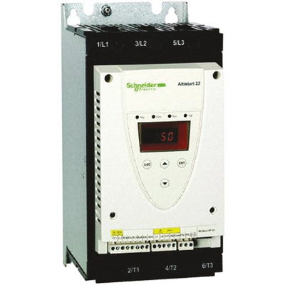 Schneider Electric Soft Starter, Soft Start, 37 kW, 600 V ac, 3 Phase, IP54