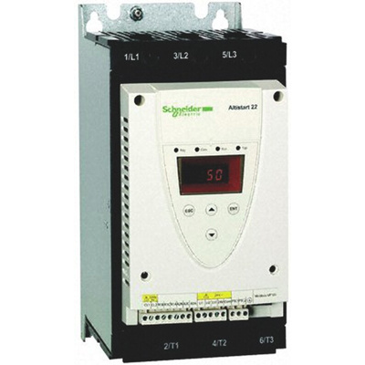 Schneider Electric Soft Starter, Soft Start, 30 kW, 600 V ac, 3 Phase, IP54