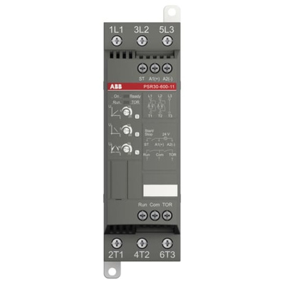 ABB Soft Starter, Soft Start, 15 kW, 208 → 600 V ac, 3 Phase, IP20