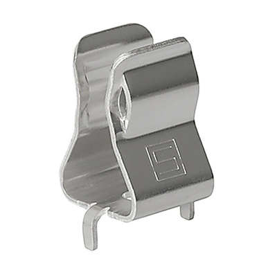 Schurter CSO Silver Plated Copper Alloy PCB Mount Fuse Clip for 10.3 x 38mm Cartridge Fuse