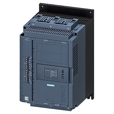 Siemens Soft Starter, Soft Start, 45 kW, 480 V ac, 3 Phase, IP00