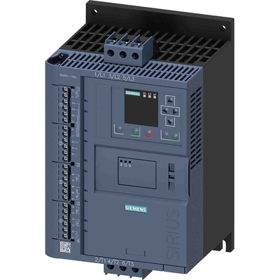 Siemens Soft Starter, Soft Start, 55 kW, 480 V ac, 3 Phase, IP00