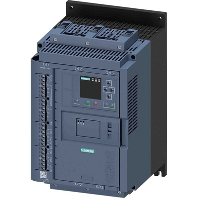 Siemens Motor Starter, Soft Start, 22 kW, 690 V ac, 3 Phase