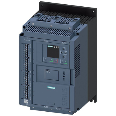 Siemens DOL Starter, Soft Start, 7.5 kW, 480 V ac, 3 Phase, IP20