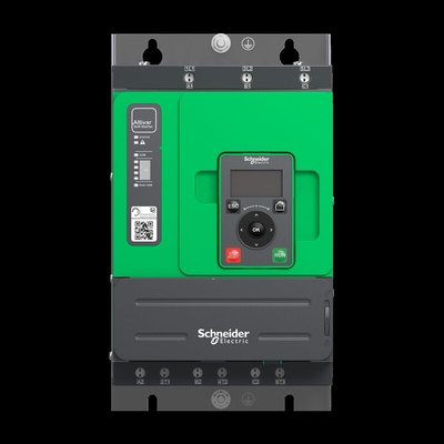 Schneider Electric Soft Starter, Soft Start, 55 → 250 kW, 208 → 690 V ac, 3 Phase, IP00