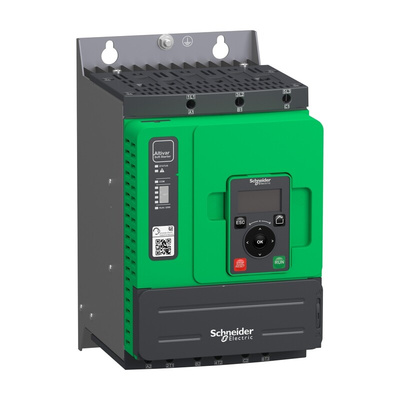 Schneider Electric Soft Starter, Soft Start, 55 → 250 kW, 208 → 690 V ac, 3 Phase, IP00