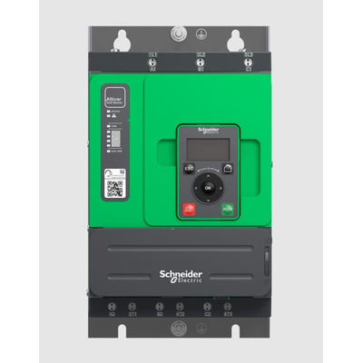 Schneider Electric Soft Starter, Soft Start, 55 → 250 kW, 208 → 690 V ac, 3 Phase, IP00