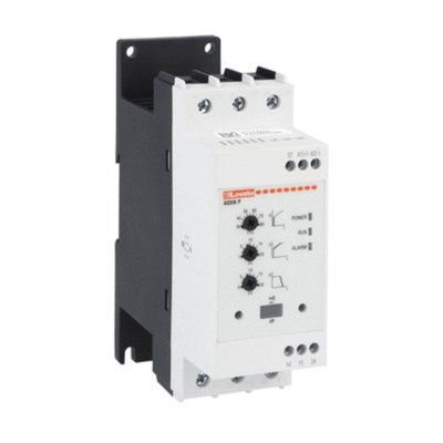 Lovato Motor Starter, Soft Start, 5.5 kW, 100-240 VAC, 3 Phase, IP20