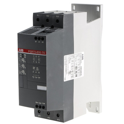 ABB Soft Starter, Soft Start, 37 kW, 600 V ac, 3 Phase, IP10, IP20