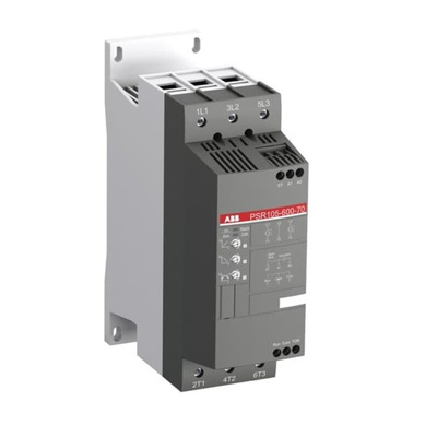 ABB Soft Starter, Soft Start, 55 kW, 600 V ac, 3 Phase, IP10, IP20