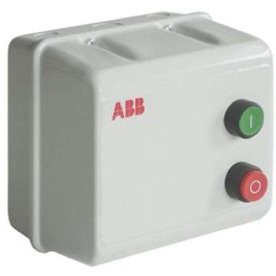 ABB DOL Starter, DOL, 5.5 kW, 230 V ac, 3 Phase, IP55