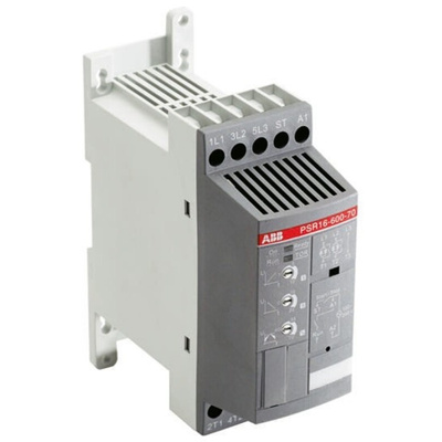 ABB Soft Starter, Soft Start, 1.5 kW, 208 → 600 V ac, 3 Phase, IP20