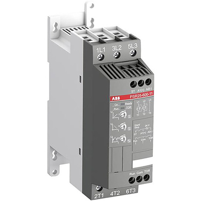 ABB Soft Starter, Soft Start, 11 kW, 208 → 600 V ac, 3 Phase, IP20