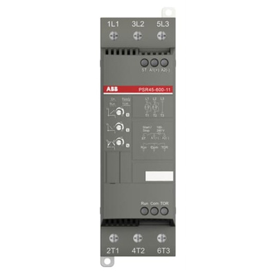 ABB Soft Starter, Soft Start, 22 kW, 208 → 600 V ac, 3 Phase, IP10