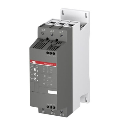 ABB Soft Starter, Soft Start, 30 kW, 208 → 600 V ac, 3 Phase, IP10