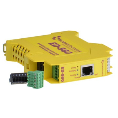 Brainboxes PLC I/O Module for Use with ASCII, Ethernet, Modbus, Analogue