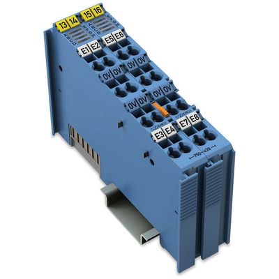 Wago 750 Series Input Module for Use with PLC, Digital, 24 V dc