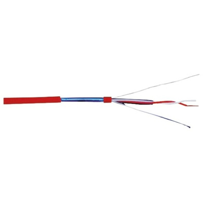 CAE Groupe 6 Core 20 AWG Telephone Cable, 1/0.81 mm, Grey Sheath, 100m
