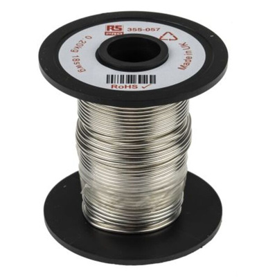 RS PRO Single Core 1.22mm diameter Copper Wire, 20.2m Long