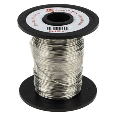 RS PRO Single Core 0.71mm diameter Copper Wire, 50.9m Long