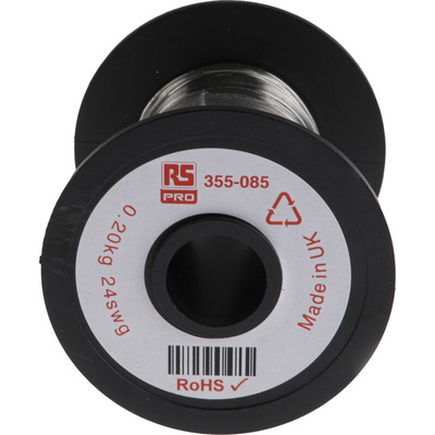 RS PRO Single Core 0.56mm diameter Copper Wire, 91.3m Long