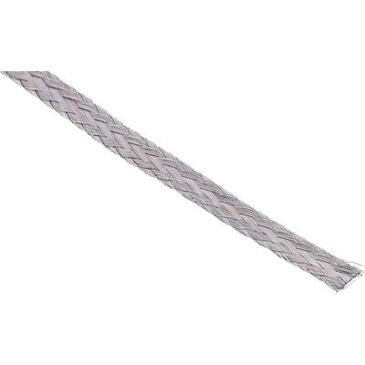 RS PRO Braided Wire 30 A, 4 x 0.8 mm, 25m BS4109
