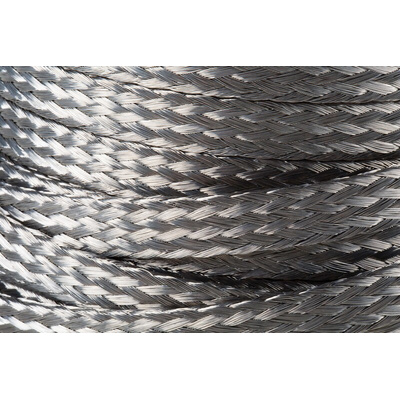 RS PRO Braided Wire 90 A, 24 x 12 x 0.20 mm, 25m BS4109