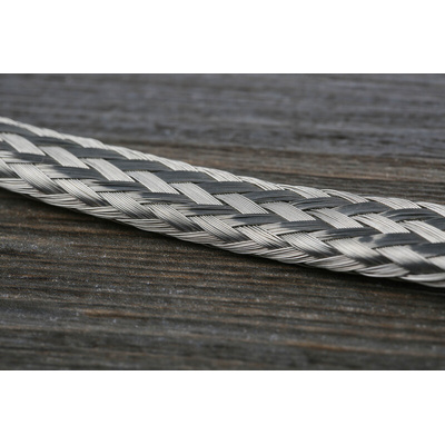 RS PRO Braided Wire, M6 Stud Size, 24 x 20 x 0.2 mm, 150mm BS EN 13602:2002, BS4109