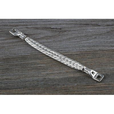 RS PRO Braided Wire, M6 Stud Size, 24 x 20 x 0.2 mm, 150mm BS EN 13602:2002, BS4109