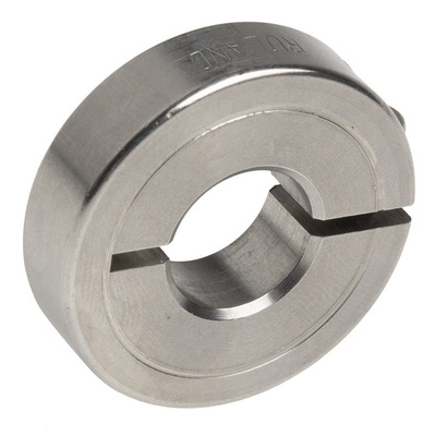 Ruland Shaft Collar One Piece Clamp Screw, Bore 12mm, OD 30mm, W 8mm, Stainless Steel