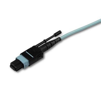 Startech MPO to LC Multi Mode OM3 Fibre Optic Cable, 50/125μm, Aqua, 5m
