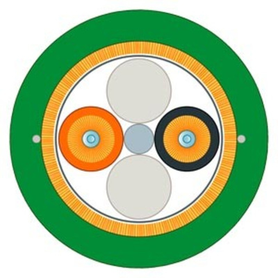 Siemens Multi Mode Fibre Optic Cable, 50/125μm, 100m