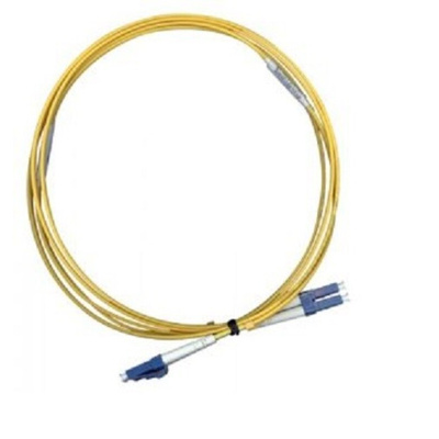 Molex Premise Networks LC to LC Tight Buffer OS2 Single Mode OS2 Fibre Optic Cable, 9/125μm, Yellow, 3m