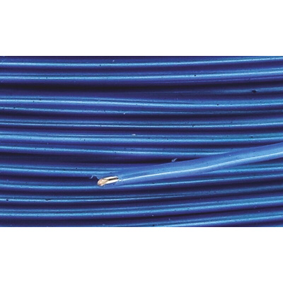 RS PRO Blue 0.13 mm² Hook Up Wire, 26 AWG, 1/0.4 mm, 100m, Tefzel Insulation