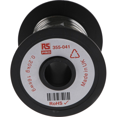 RS PRO Single Core 1.63mm diameter Copper Wire, 11.4m Long