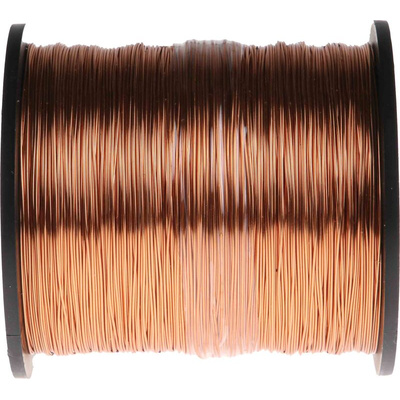 RS PRO Single Core 0.45mm diameter Copper Wire, 400m Long