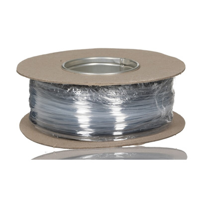 RS PRO Black 1 mm² Hook Up Wire, 17 AWG, 32/0.2 mm, 100m, PVC Insulation