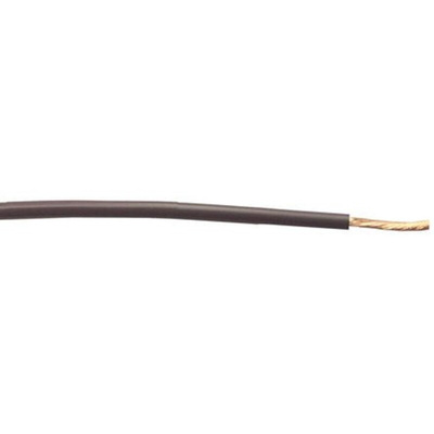 RS PRO Brown 1 mm² Hook Up Wire, 57/0.15 mm, 30m
