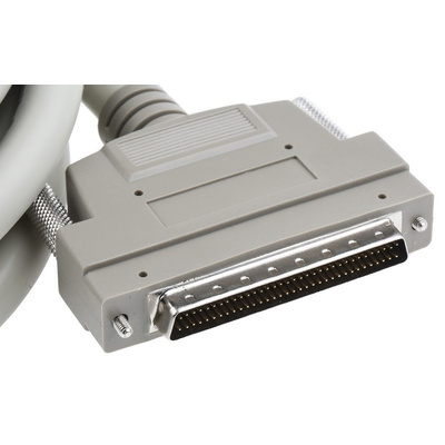 3m Male SCSI III to Male SCSI III SCSI Cable Assembly, Thumbscrew Fastener
