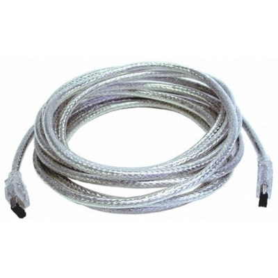 3m 6 Pole Male to 6 Pole Male Firewire Cable Assembly