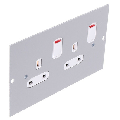 Legrand Floor Box Switch Socket, 3 Compartments 100 mm