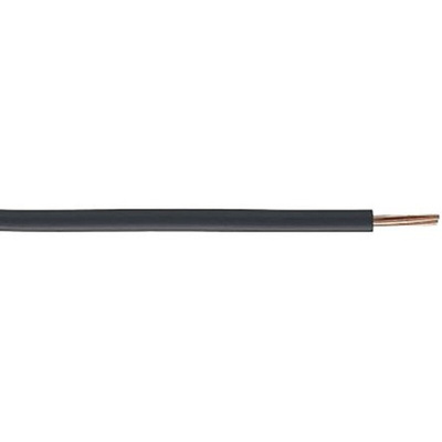 RS PRO Black 2.5 mm² Hook Up Wire, 100m