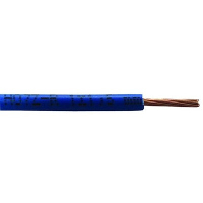 RS PRO Blue 4 mm² Hook Up Wire, 100m