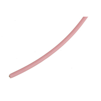 RS PRO Pink 0.34 mm² Hook Up Wire, 22 AWG, 19/0.15 mm, 100m, PTFE Insulation