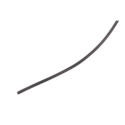 RS PRO Black 0.08 mm² Hook Up Wire, 28 AWG, 7/0.12 mm, 100m, MPPE Insulation